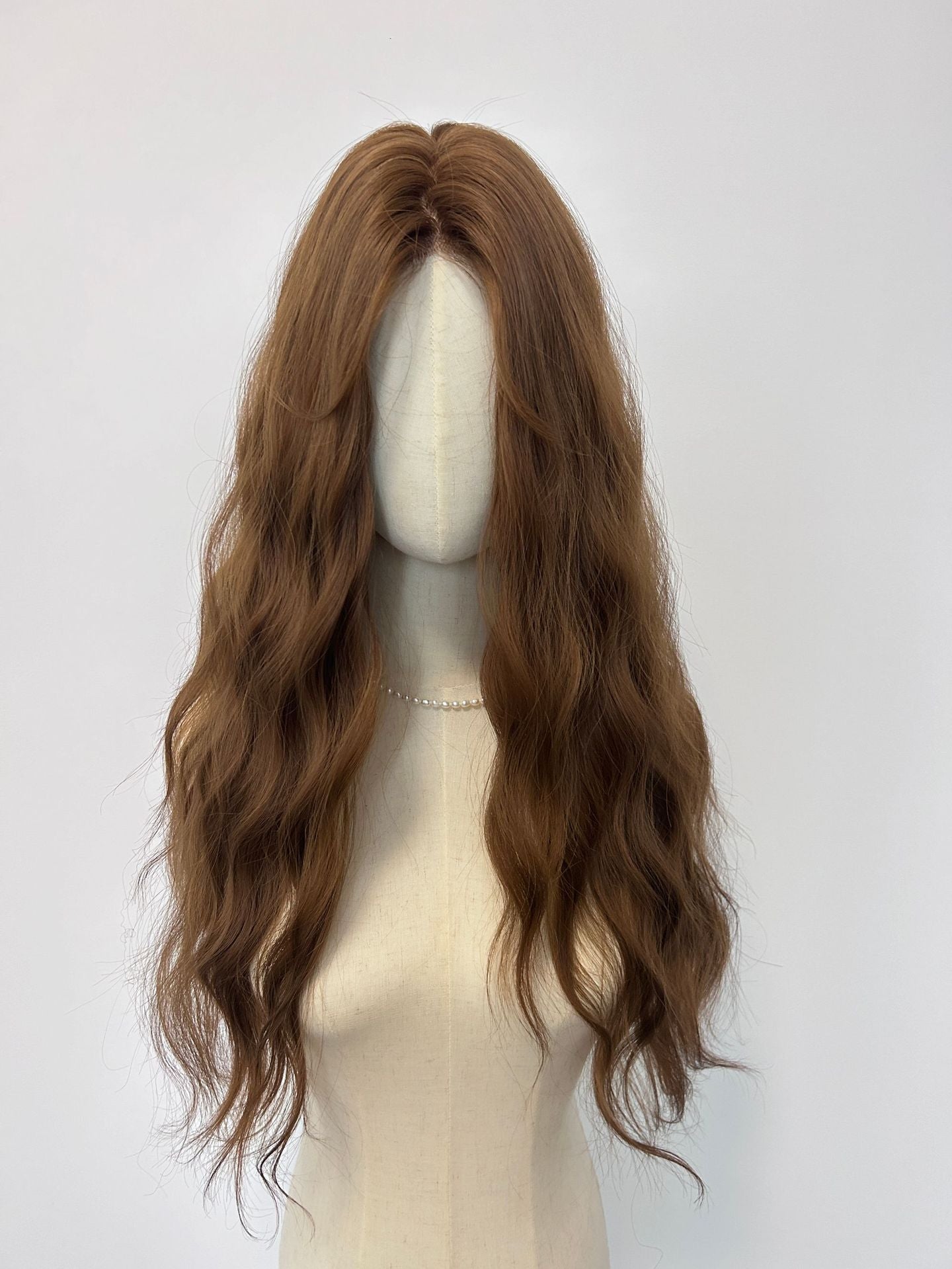 Breathable mesh bottom design, colorful gradient long hair cosplay special full head cover