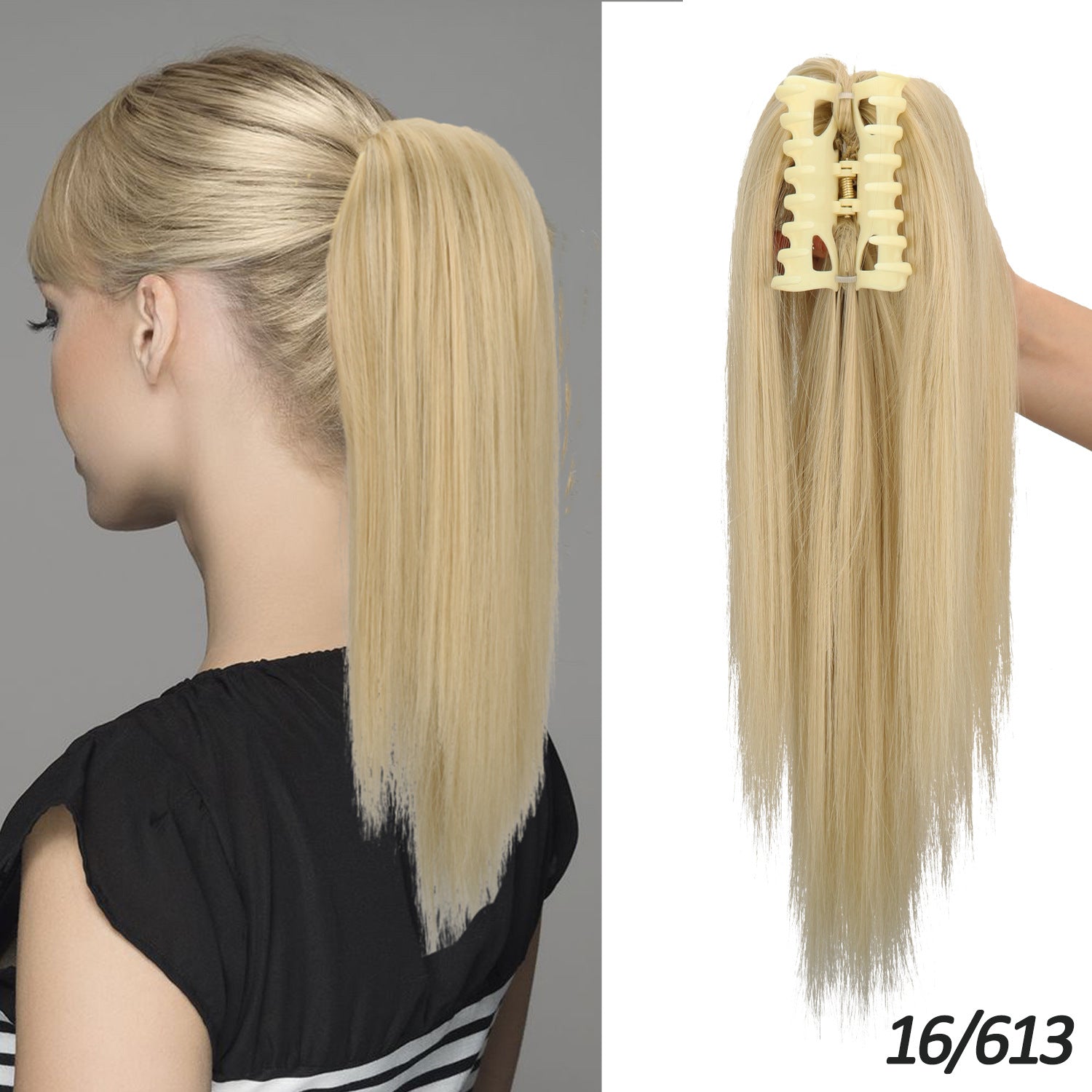 European and American Ins style high skull top big wave half head wig gradient brown long curly hair replacement patch